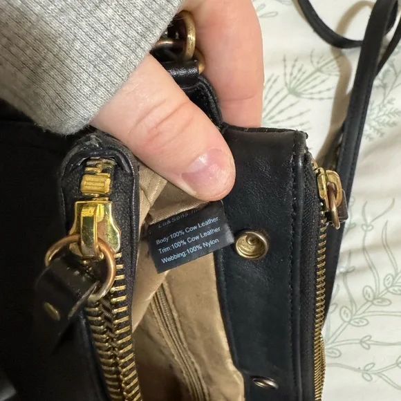 Lo & Sons genuine leather crossbody - Picture 2 of 4